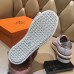 Hermes White Polo Sneakers