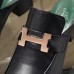 Hermes Paradis Mule In Black Calfskin Leather