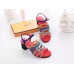 Hermes Oracle Sandals In Multicolour Suede Leather