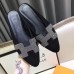 Hermes Black Crystal Roxane Mule