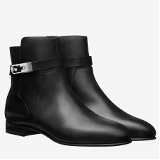 Hermes Black Neo Ankle Boots