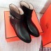 Hermes Black Neo Ankle Boots