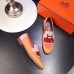 Hermes Royal Loafers In Multicolour Suede