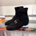 Hermes Black Saint Honore Ankle Boots
