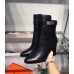 Hermes Black Joueuse Ankle Boots