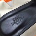 Hermes Black Epsom Oasis Sandals