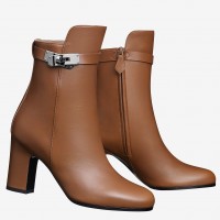 Hermes Brown Joueuse Ankle Boots Hermes Brown Joueuse Ankle Boots