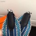 Hermes Sangle Cavale 50 mm Bag Strap Blue/Black