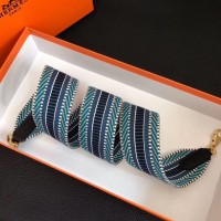 Hermes Sangle Cavale 50 mm Bag Strap Blue/Black Hermes Sangle Cavale 50 mm Bag Strap Blue/Black