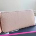 Hermes Grey Clemence Azap Zipped Wallet