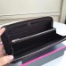 Hermes Black Clemence Azap Zipped Wallet