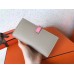 Hermes Bi-Color Epsom Bearn Wallet Grey/Pink