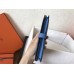 Hermes Blue Jean Epsom Bearn Gusset Wallet