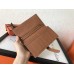 Hermes Brown Epsom Bearn Gusset Wallet