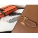 Hermes Brown Epsom Bearn Gusset Wallet