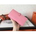 Hermes Pink Epsom Bearn Gusset Wallet