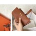 Hermes Gold Swift Bearn Gusset Wallet