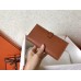 Hermes Gold Swift Bearn Gusset Wallet