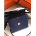 Hermes Sapphire Clic 16 Wallet With Strap