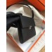 Hermes Black Clic 16 Wallet With Strap