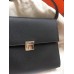 Hermes Black Clic 16 Wallet With Strap