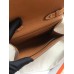 Hermes Brown Clic 16 Wallet With Strap