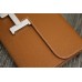 Hermes Constance Wallet In Brown Epsom Leather