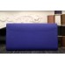 Hermes Constance Wallet In Electric Blue Epsom Leather