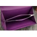 Hermes Constance Wallet In Purple Epsom Leather