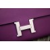 Hermes Constance Wallet In Purple Epsom Leather