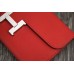 Hermes Constance Wallet In Red Epsom Leather