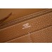 Hermes Dogon Combine Wallet In Brown Leather