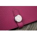 Hermes Dogon Combine Wallet In Purple Leather