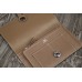 Hermes Dogon Combine Wallet In Etoupe Leather