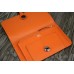 Hermes Dogon Combine Wallet In Orange Leather