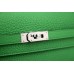 Hermes Kelly Longue Wallet In Bamboo Clemence Leather