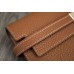 Hermes Kelly Longue Wallet In Brown Clemence Leather