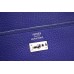 Hermes Kelly Longue Wallet In Electric Blue Clemence Leather