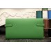 Hermes Kelly Longue Wallet In Bamboo Epsom Leather