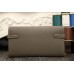 Hermes Kelly Longue Wallet In Etoupe Epsom Leather