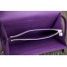 Hermes Kelly Longue Wallet In Purple Epsom Leather