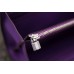 Hermes Kelly Longue Wallet In Purple Epsom Leather