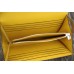 Hermes Kelly Longue Wallet In Yellow Epsom Leather