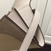 Hermes Bicolor Kelly Ghillies Wallet In Ivory Swift Leather