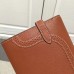 Hermes Kelly Ghillies Wallet In Brown Swift Leather