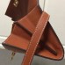 Hermes Kelly Ghillies Wallet In Brown Swift Leather