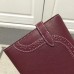 Hermes Kelly Ghillies Wallet In Bordeaux Swift Leather