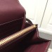 Hermes Kelly Ghillies Wallet In Bordeaux Swift Leather