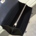 Hermes Kelly Ghillies Wallet In Black Swift Leather