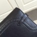 Hermes Kelly Ghillies Wallet In Black Swift Leather